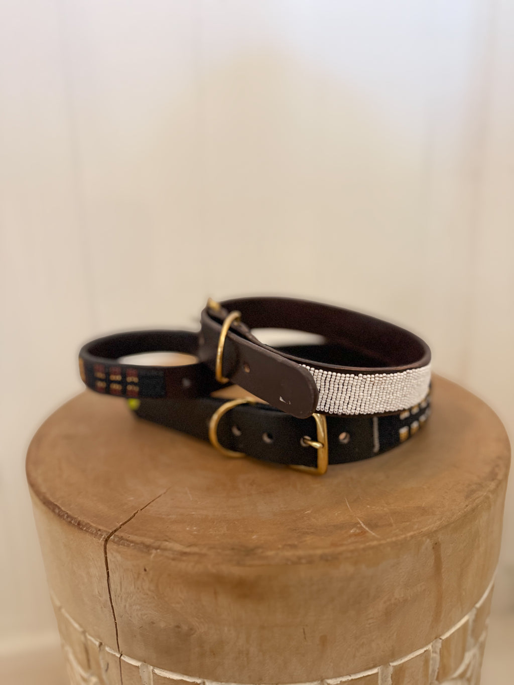 Beaded Pattern Belts