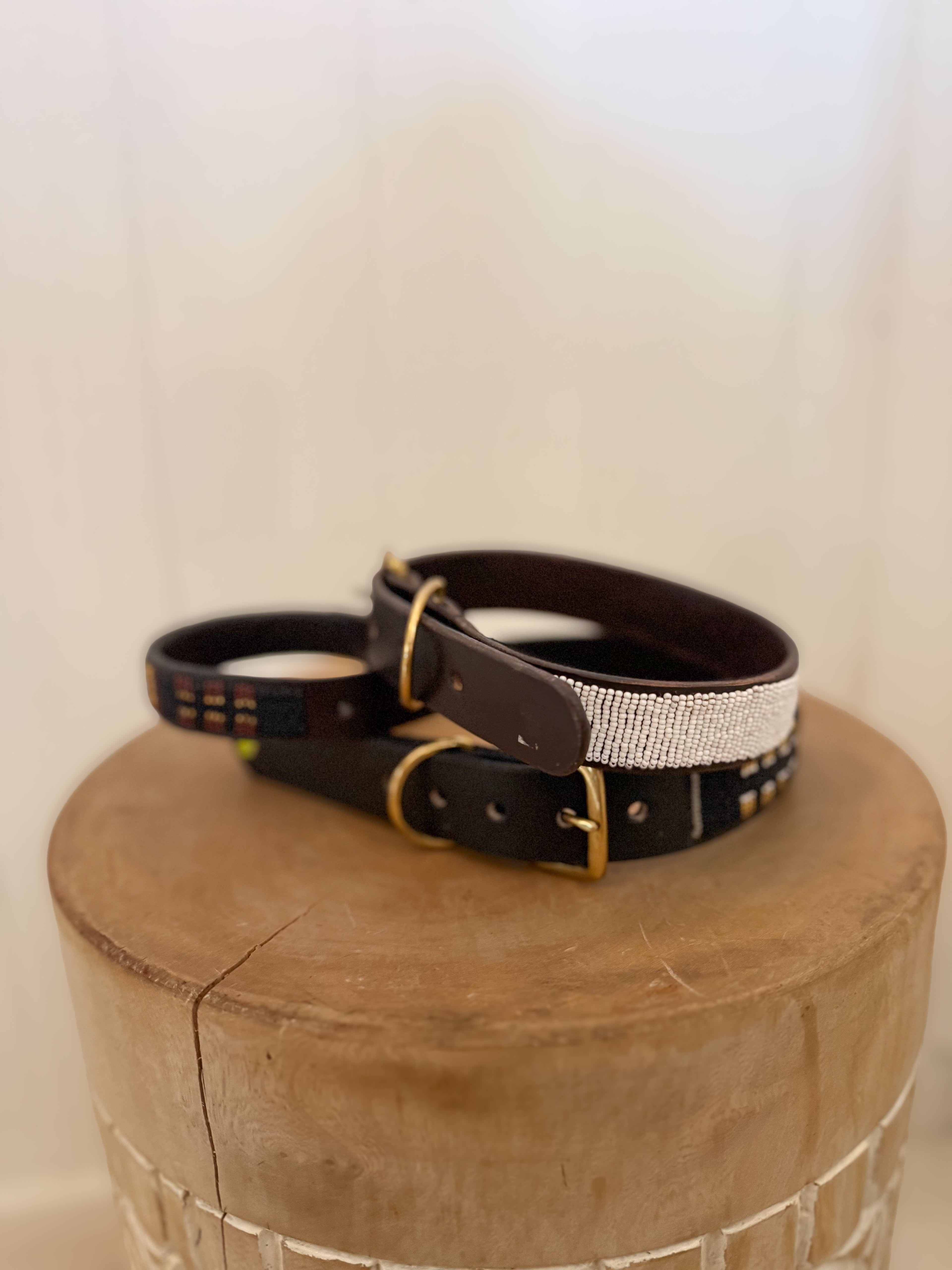 Beaded Dog Collars - M