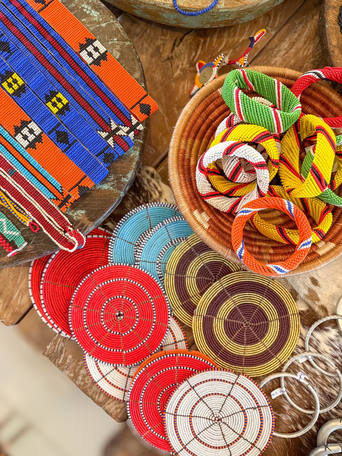 Northern Nomad Beaded Coasters