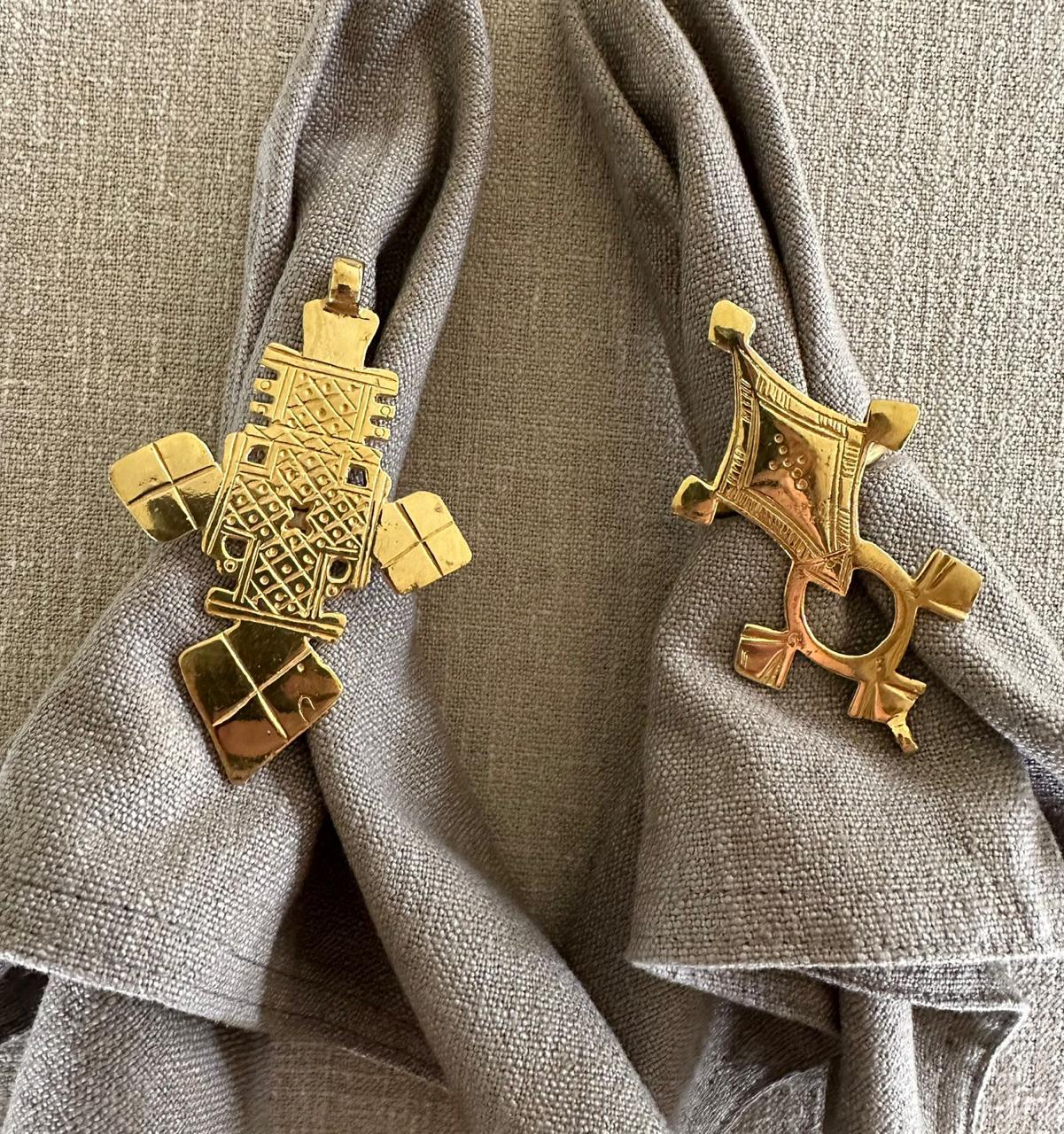 Ethiopian cross Napkin holders